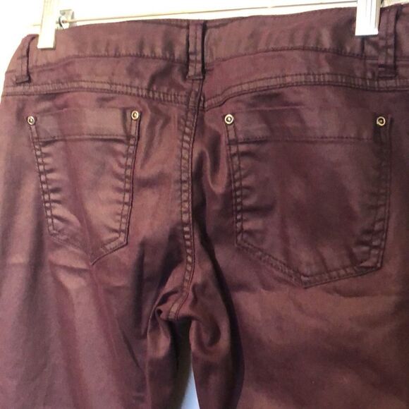 Mudd Coated Low Rise Skinny Stretch Jean size 9 - Picture 4 of 5